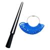 Four-in-One Ring Sizer: Plastic Mandrel Finger Sizing Tool