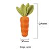 Hoopet Squeaky Carrot Dog Chew Toy