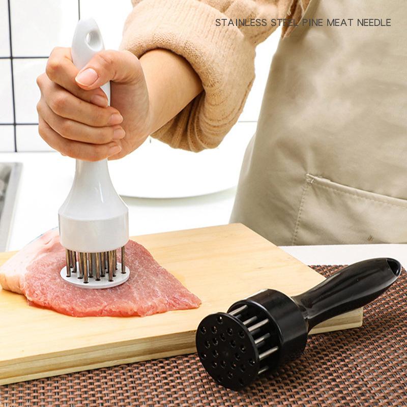 1 Stück Verkauf Top Qualität Beruf Fleisch Fleischklopfer Nadel Mit Edelstahl Küchenhelfer Kochzubehör