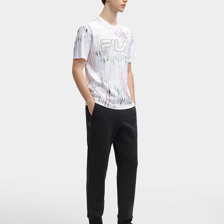 New FILA T-Shirt Men's All Over Print F11M418109F-ZA
