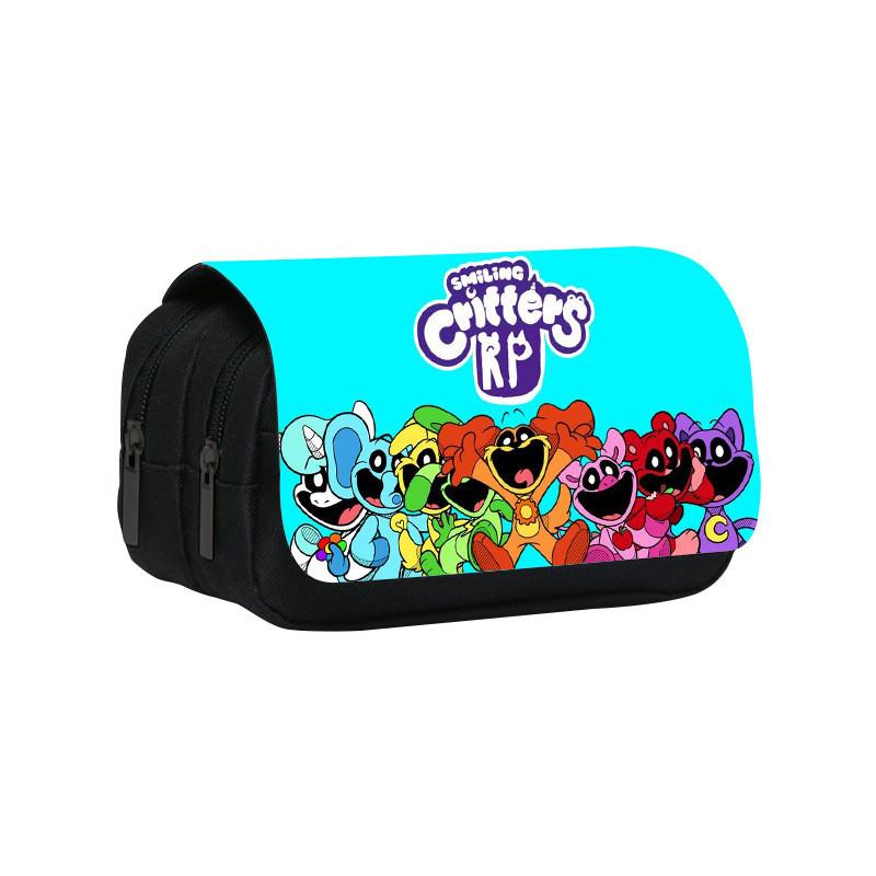Smilingcritters Student Pencil Bag With Polyester Material And Spacious Storage