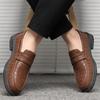Slip-on Fashion 2024 Man Casual Shoe Height Increasing Footwear Offer Summer Sale Comfortable Leather Shoes for Men Common Trend