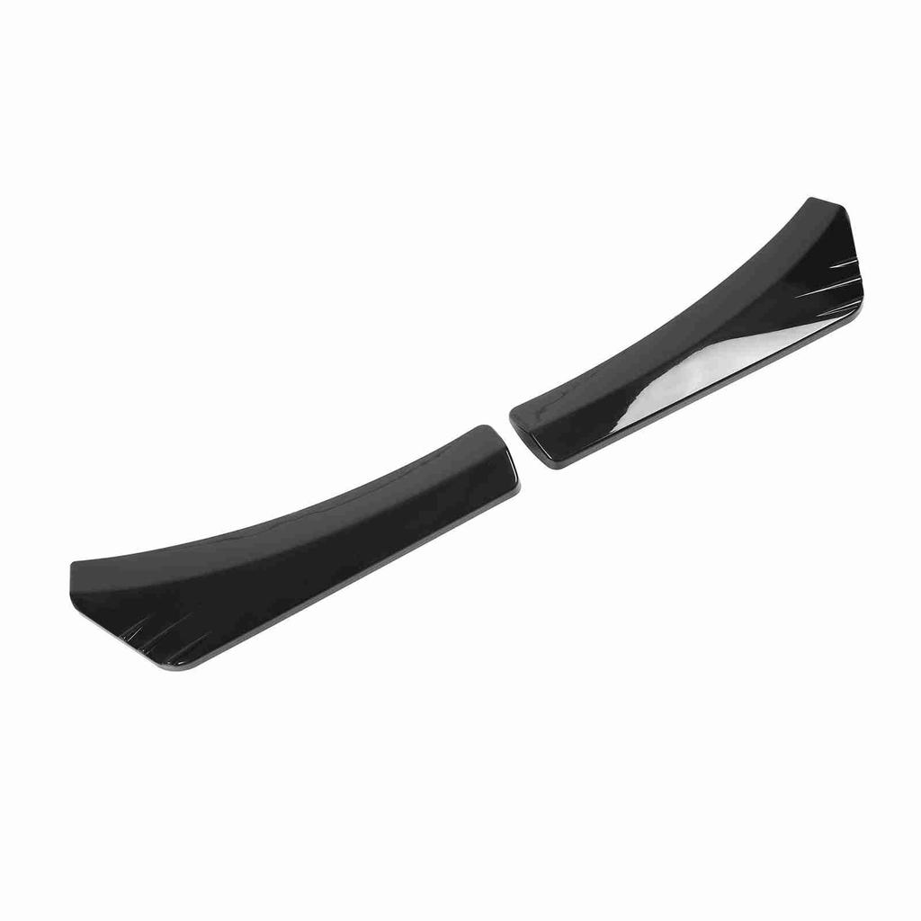 2Pcs Front Bumper Lip Angle Left And Right Bumper Protector   High Temperature Resistance Lip Splitter