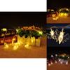 Halloween String Led Lights Pumpkins Spiders Skeleton Window Decor Lights Fairy