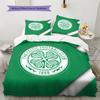 Celtic Football Club  Pattern Bedding Quilt Set  Home Decoration  Gift (1 * duvet cover + 2 * pillowcase  without core)