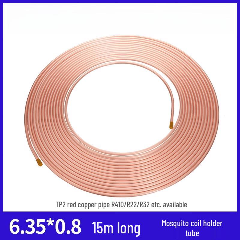 

Soft Red Copper Coiled Tubing