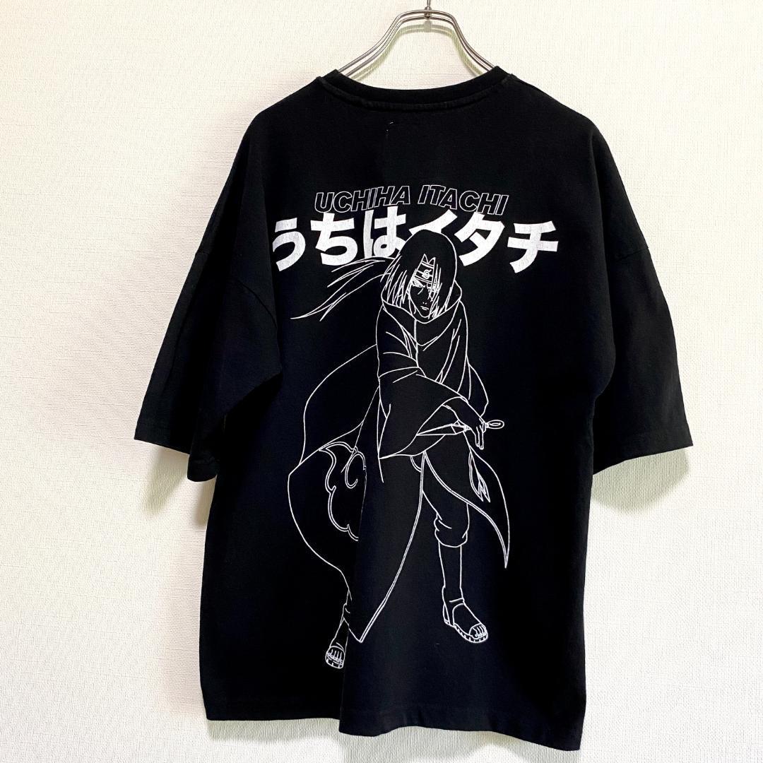 

[USED] Vintage American clothing, Uchiha Itachi, Naruto, short-sleeved T-shirt, anime, overseas exclusive