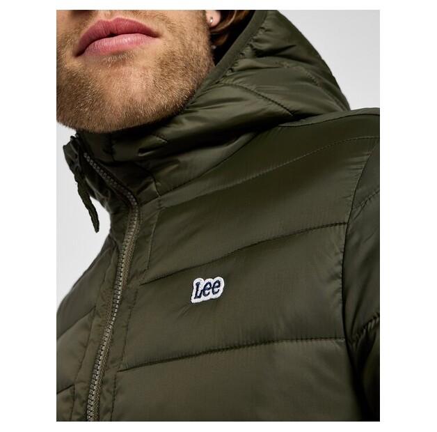 Lee LIGHT PUFFER JKT OLIVE NIGHT Down Jacket