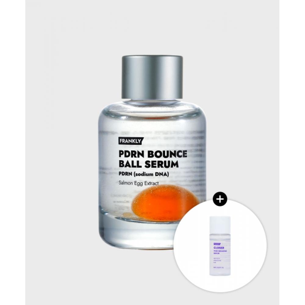 Frankly Сыворотка-бустер с PDRN Bounce Ball 30 мл + Сыворотка для закрытия пор 10 мл в подарок NONE