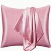 Pillowcase Pillow Cover Silky Satin Hair Beauty Pillow Case Comfortable Pillow Case Home Decor