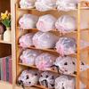 10Pcs New Cartoon Shoe Storage Bags Bow Rabbit Waterproof Dustproof Shoe Bags Reusable Lightweight Drawstring Bags