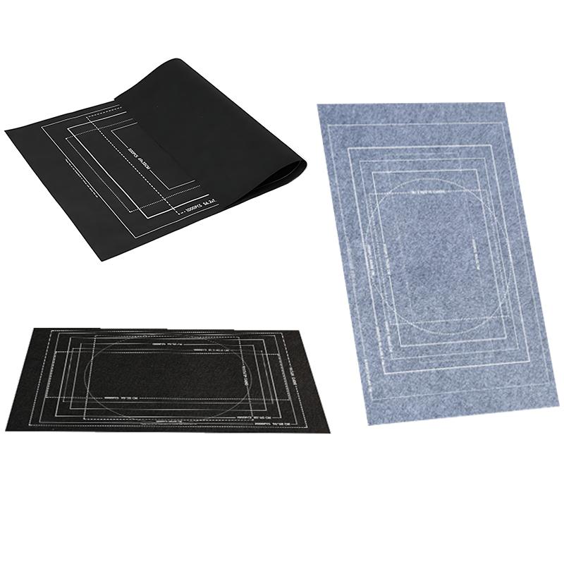 Puzzle Storage Mat Felt Storage Blanket Grey Black Various Size for 1500/2000/3000pcs Puzzles Parent-child Interaction Props ZYF