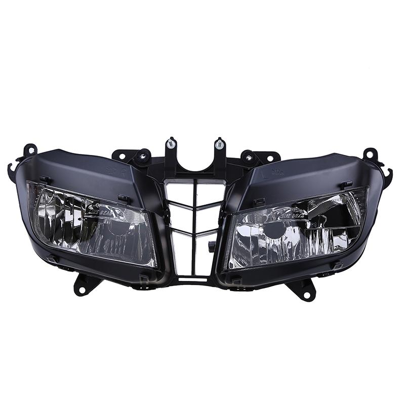 Корпус Фары Мотоцикла Cafe Racer Для Honda CBR 600RR 2013-2016 Передняя Фара Сборка Фары Мотоцикла чёрный