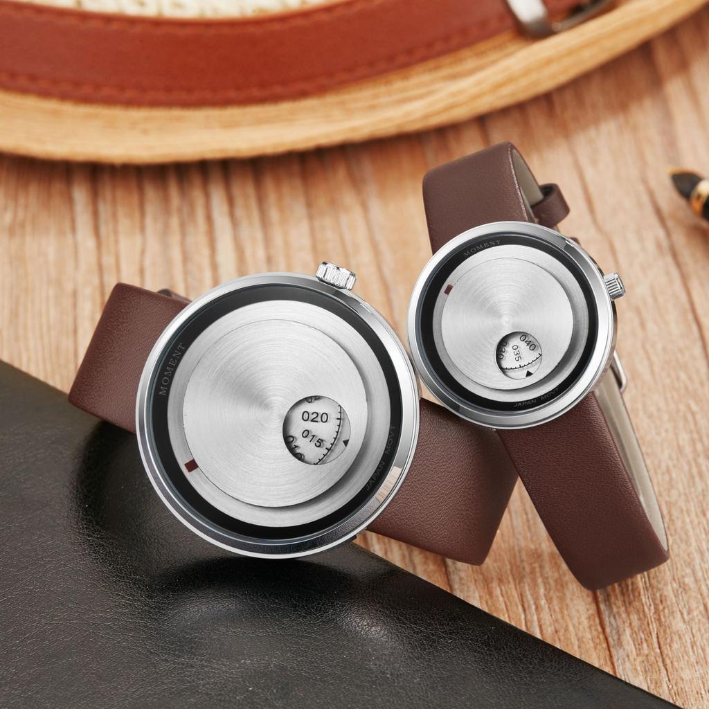 Nya Icke-mekaniska Par Herr och Dam Nya Klockor