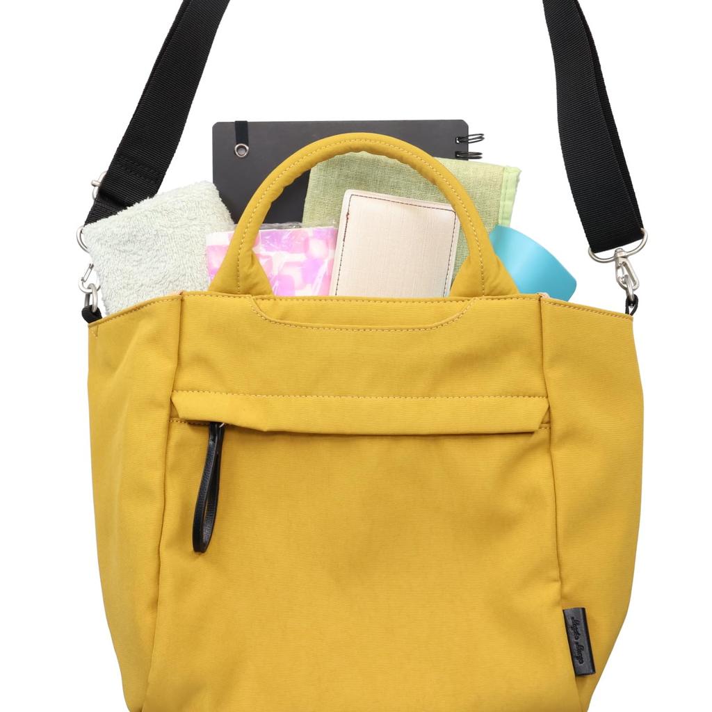 2WAY Shoulder Bag Natural BK [Legat Largo] LH-F3452 Women's