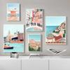 Anime City Travel Posters Venice London Japan Italy Canvas Painting Nordic Prints Wall Art Pictures for Living Room Home Decor