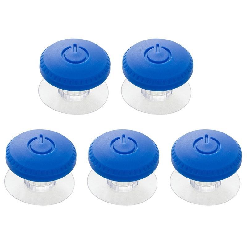 5pcs Colorful Toilet Press Button Sticky Handle Practical Water Auxiliary Device for Bathrooms Auxiliary Devices