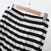 Women's Striped Wide-Leg Pants: Spring/Summer, Lightweight, Loose Fit, Versatile, Plus Size