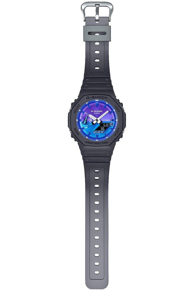 Casio G-Shock Flame Inside Series GA-2100FL-1AJF Men's Watch, Black (Official Japanese Product)