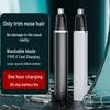USB Rechargeable Nose Hair Trimmer for Men and Women - Portable and Electric