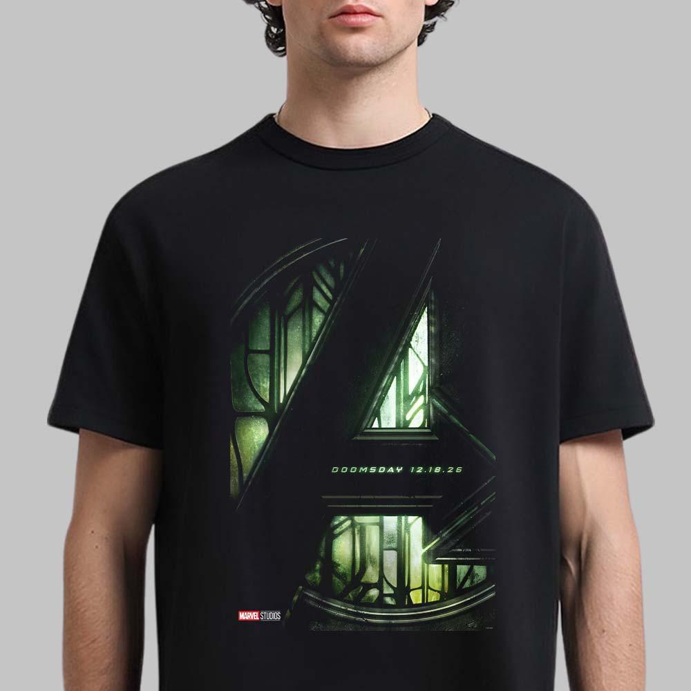 Avengers Doomsday 2026 Movie T-Shirt S разноцветный
