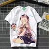 Genshin Impact cosplay hra manga tričko košile spodní tričko spodní tričko polyester