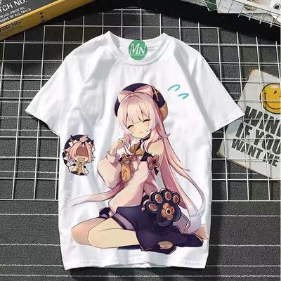 Genshin Impact Cosplay Game Manga T-shirt Shirt Undershirt Undershirt Polyester