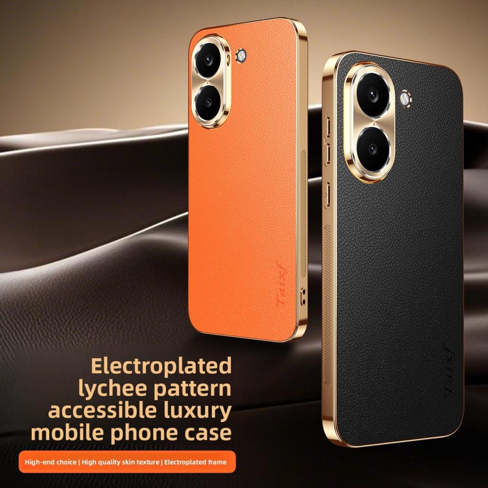 For Xiaomi POCO X8 Pro Max Case Luxury PU Leather Skin Plating Lens Protective Back Cover Case For POCO X8Pro Max Phone Shell