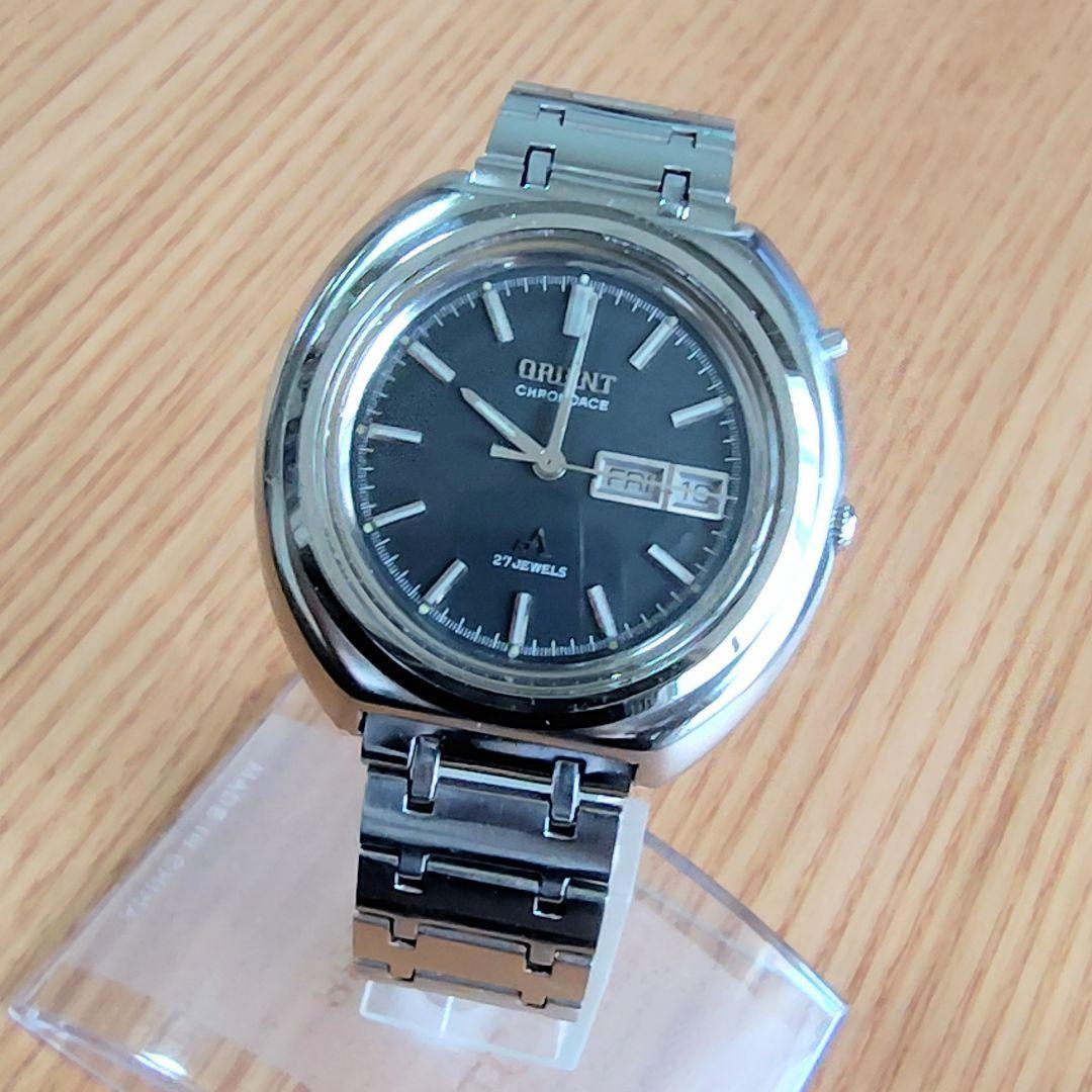 Used ORIENT CHRONOACE 27JEWELS automatic watch