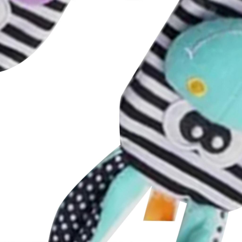 Baby Wrist Rattle Foot Finder Socks Set Animal Shape Plush Stuffed Baby Socks Toys for Newborn Boy Girl 005