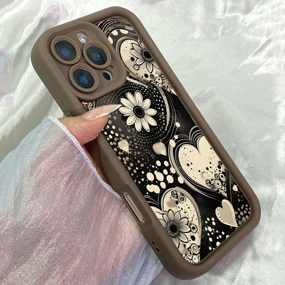 JT12 All the Beautiful Color's Love Phone for for iPhone 17 Pro Max Samsung S26 Ultra A17 A26 A07 Xiaomi Redmi Note 14 Pro Plus Soft TPU Case Cover