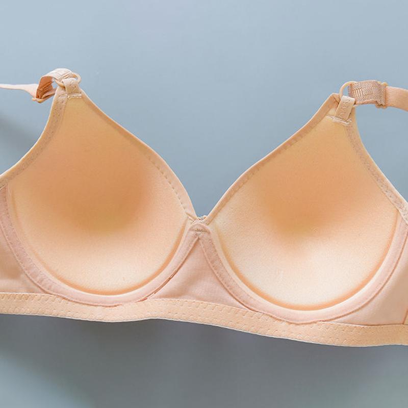 Thin Large Size No Steel Ring Bra Comfortable Gathering Lightweight Light Breathable Soft Comfortable Sweet and Sexy