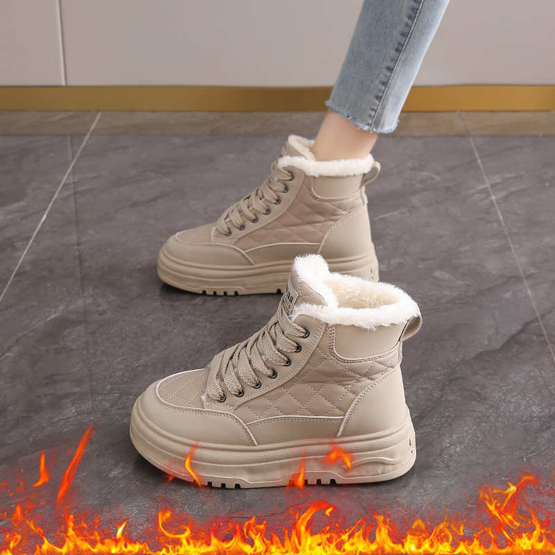 Fashion Hi Top High Top 38 Size Sneakers Loafers Women Sports Shoes Brand Women Postal Boots Clearance Cool Chassure New Style