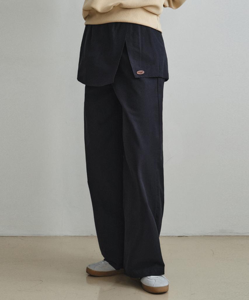 Wednesday Oasis For Woman Mix Wrap Skirt Pants_Navy(W26Pt02)
