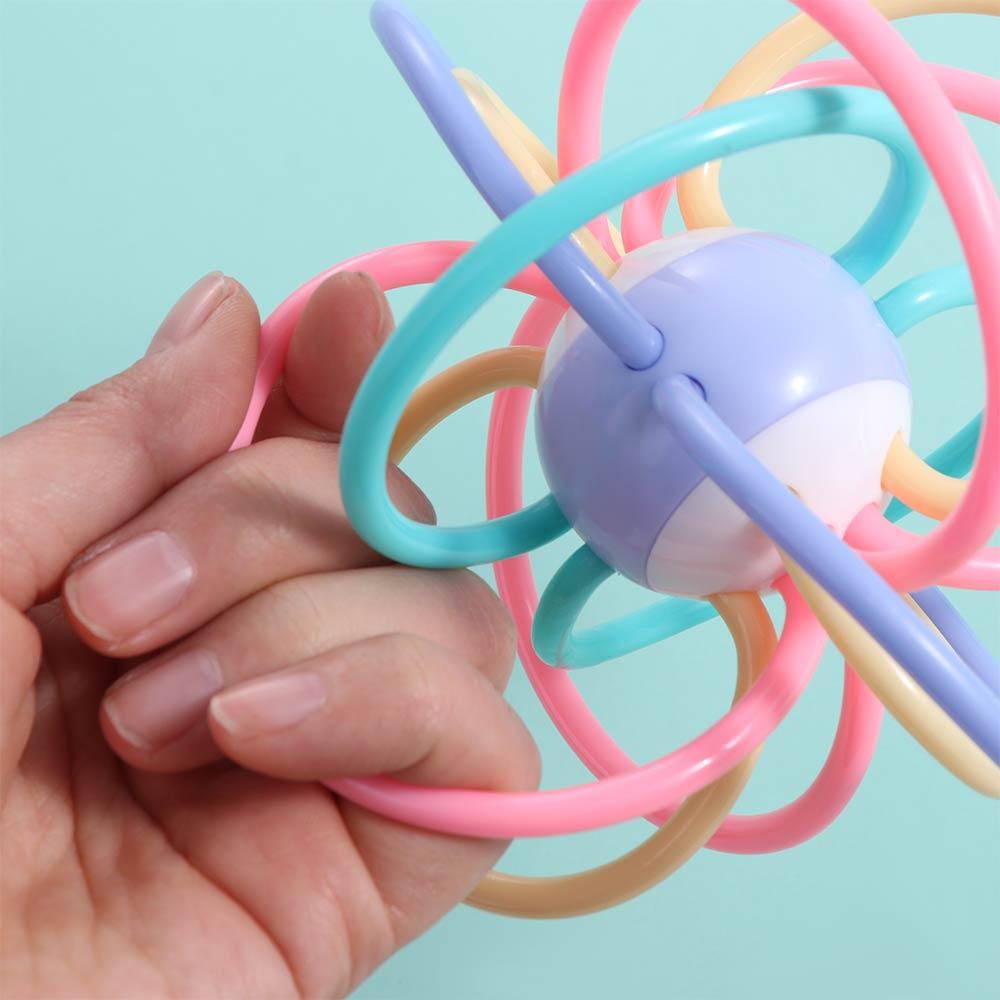 Pädagogische Entwicklung Beißring Multifunktional Montessori Zugschnur Säuglingsgeschenk