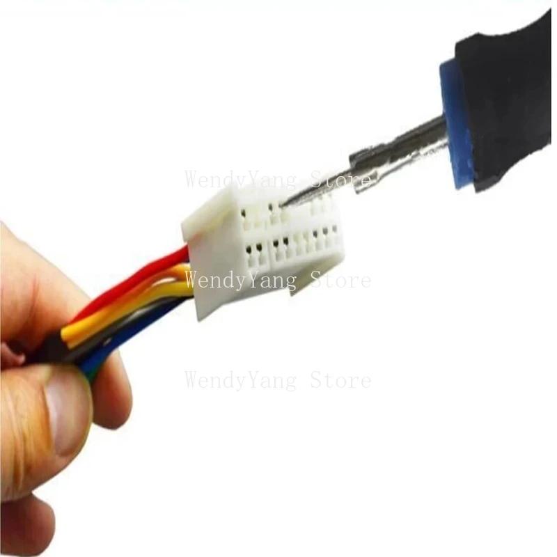 23 Teile/satz Universal Automotive Terminal Release Entfernung Remover Tool Kit Auto Elektrische Verdrahtung Crimp Stecker Pin Extractor Kit