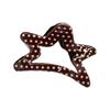 Elegante Fermaglio per Capelli Coreano con Charms a Forma di Stella in Acetato Acconciatura Ideale per Donne