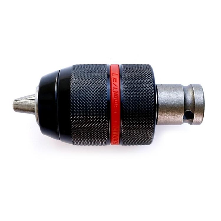 Heavy Duty Ratcheting Drill Chucks For Wood Metal Plastic Drilling And Fastening Fit for Various Bit and Accessories