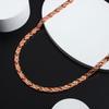[Lobyka] Germanium Necklace for Women, Titanium, Hematite, Pink Gold, Birthday Gift, Magnetic Health Accessory, Pink Gold