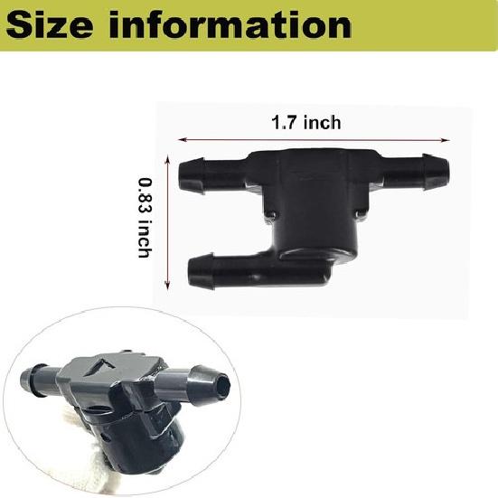 Wiper Washer Windshield Check Valve Replacement - OEM: 85321-28020