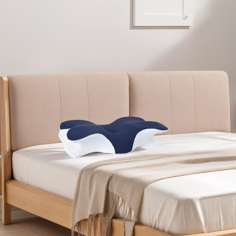 Comfortable Side Sleeping Butterfly Pillow Ergonomic Sleep Cervical Vertebra Pillow Neck Protection Sleeping Orthopedic Pillow