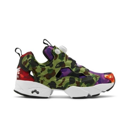 

Reebok BAPE x InstaPump Fury OG Multi Camo Q47370 Чоловіче взуття EU 40 чорний/білий