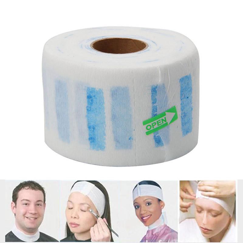 Professional  Stretchy  Neck Paper Roll for Barber Waterproof Salon Hairdressing
