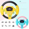 Front Passenger Vertical Steering Wheel Toy Simulation Car Mounted Children'S Early Education Learning Machine