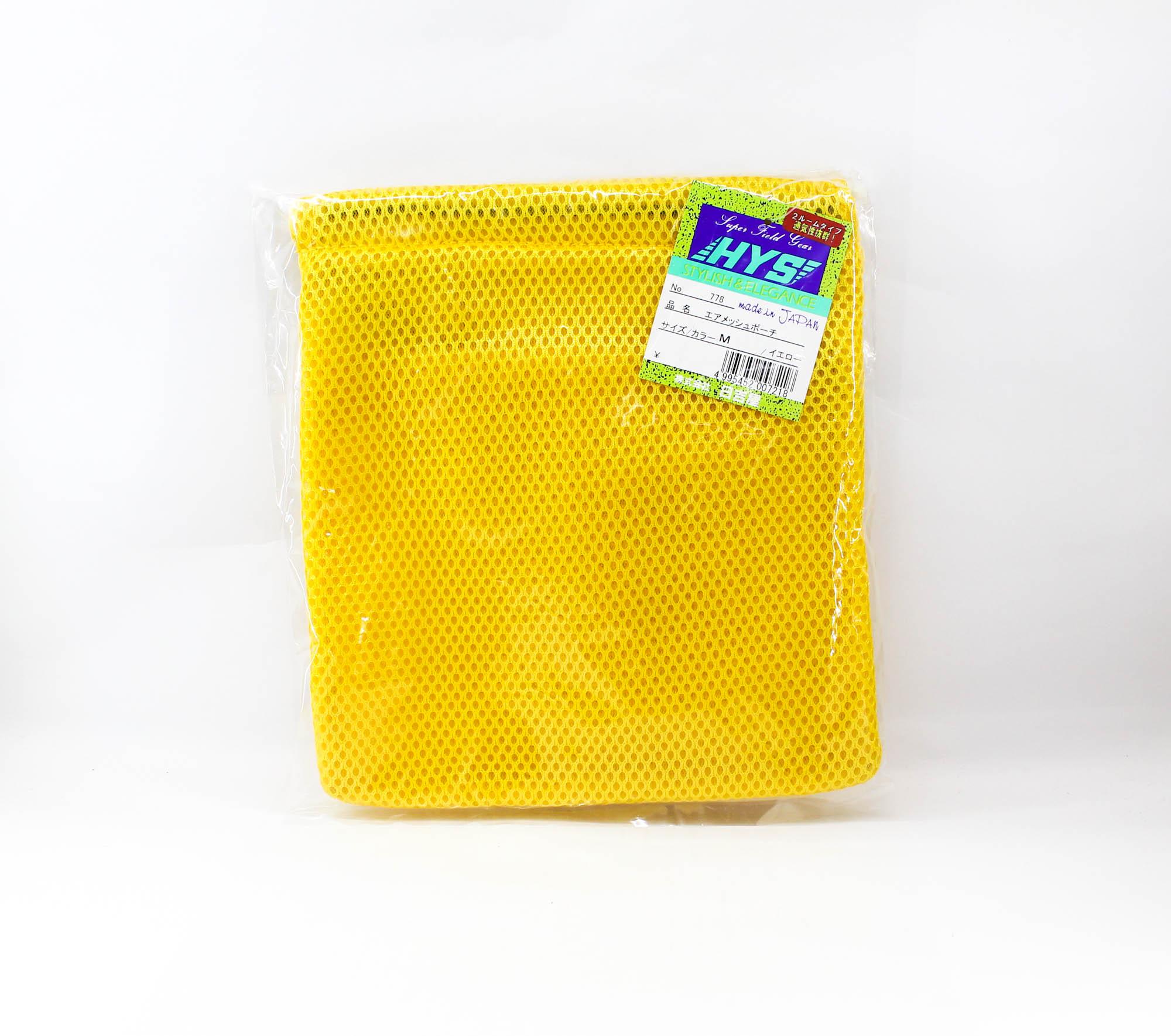 

Hiyoshiya Five Two Reel Mesh Pouch Size M 20cm x 21cm Yellow (7218) M жёлтый