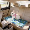 Dot Print Pet Cushion With Thick Fleece Inner Layer For Small Dogs Cats And Travel Use