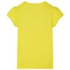 Bright Yellow T-shirt for Children 92/104/116/128/140