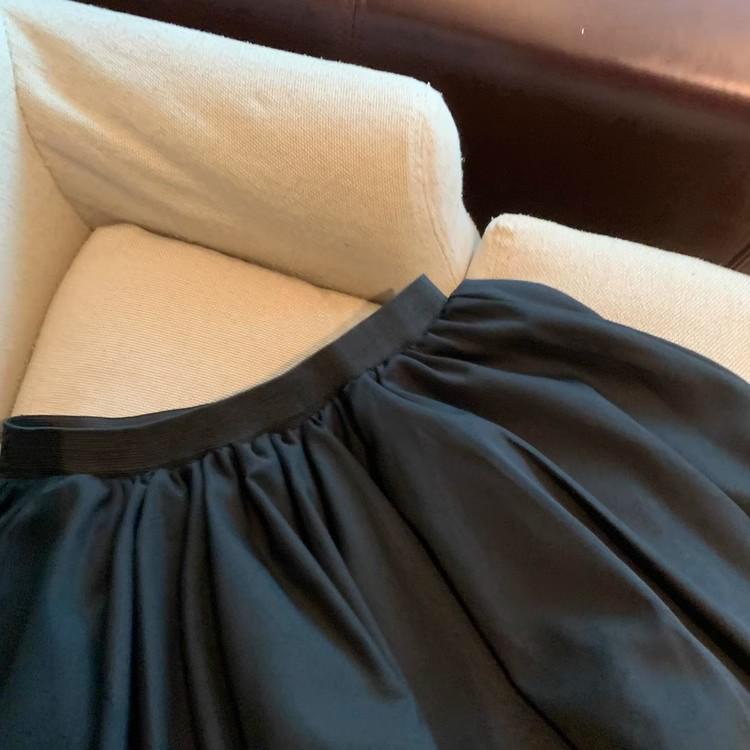 Petite A-line White Fluffy High Waist Mini Skirt Shorts for Women - Summer Anti-Exposure Design