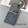 Custodia in Pelle per Honor Magic V Flip2: Cover Integrale, Galvanizzata, Guscio Protettivo, Design Business di Alta Gamma