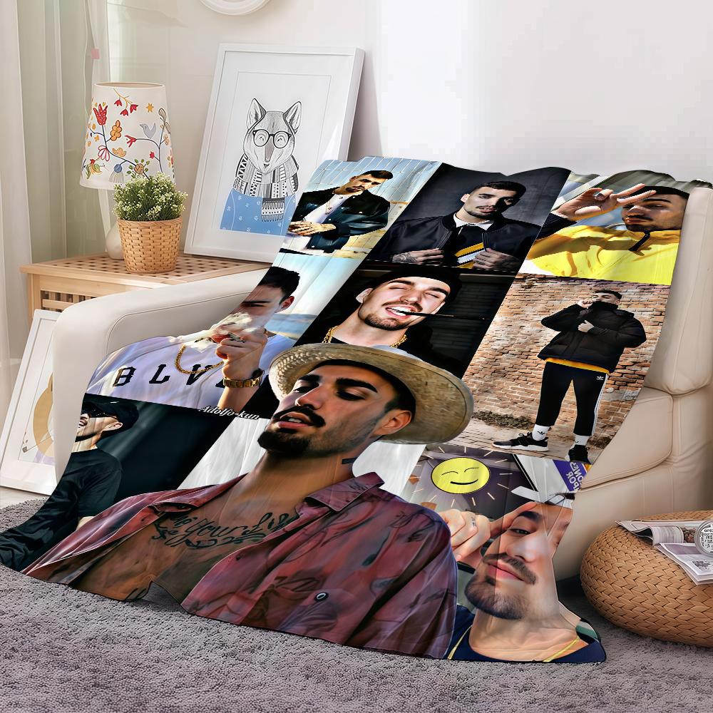 Spanischer Rapper Rels B Decke Für Sofa Büro Bett Flugzeug Reisen Schlafen Lesen Entspannen Camping Weich Und Warm